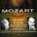 Mozart: Piano Condertos nos 20, 25, 9, Horn Concerto no 2, etc / Gieseking, Brain, Rosbaud, etc
