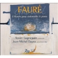 Faure: Works for Cello and Piano -Romance Op.69/Vocalies-Etude/Elegie Op.24/etc :Xavier Gagnepain(vc)/Jean-Michel Dayez(p)/etc