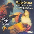 G.P.Palestrina: Missa Papae Marcelli, Stabat Mater, Missa L'Homme Arme, etc / Bruno Turner, Mark Brown, Pro Cantione Antiqua