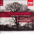 Tchaikovsky:Symphonies No.4, No.5, No.6 "Pathetique" (9/16-21/1971) / Herbert von Karajan(cond)/BPO