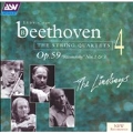 Beethoven: The String Quartets Vol 4 -Op.59 No.1 "Razumovsky", Op.59 No.3 / The Lindsays