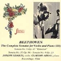 Strings - Beethoven: Complete Violin Sonatas Vol 3 / Szigeti