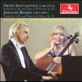 Shostakovich: Cello Sonata Op.40; Brahms: Cello Sonata Op.38
