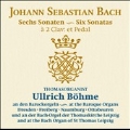J.S.Bach: Sechs Sonaten a 2 Clav: et Pedal