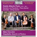 Fano: Piano Quintet, String Quartet / Torino String Quartet