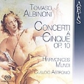 T.Albinoni: Concerti a Cinque Op.10 / Claudio Astronio, Harmonices Mundi