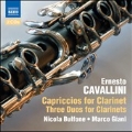 Ernesto Cavallini: Capriccios for Solo Clarinet, Three Duos for Two Clarinets