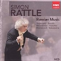 Russian Music - Mussorgsky, Borodin, Rachmaninov, etc / Simon Rattle, BPO, etc<限定盤>