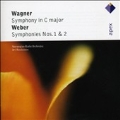 Wagner : Symphony in C , Weber : Symphonies Nos. 1 & 2 / Rasilainen