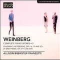 M.Weinberg: Complete Piano Works Vol.3