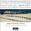 Weber: Gran Duo Concertante Op.48; Gade: Fantasistykker Op.43; Donizetti: Studio Primo; Brahms: Clarinet Sonata No.2; Martinu: Sonatina
