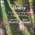 Boely: Works For 4 Hands Piano / Laurent Martin, Betty Hovette