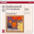 Rachmaninoff: The 3 Symphonies, etc / de Waart, Rotterdam PO