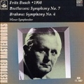 Beethoven : Symphony No.7 , Brahms : Symphony No.4 / Busch , Wiener Symphoniker