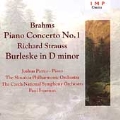 Brahms: Piano Concerto no 1;  Strauss: Burleske / Pierce