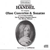 Handel: Oboe Concertos and Sonatas / Goodwin, Bolton