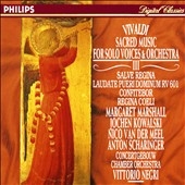 Vivaldi: Sacred Music for Solo Voices & Orch Vol III / Negri