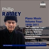 フィリップ･ラミー:ピアノ作品集 第4集(1959-2011