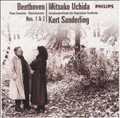 Beethoven: Piano Concertos no 1 & 2 / Uchida, Sanderling