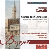 Francesco Cavalli: Vespero delle Domeniche Francesco Cavalli: Vespero delle Domeniche