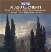 M.Clementi ： Sonata for Fortepiano Op.5-1, Three Sonatas Op.15 / Enzo Porta(vn), Carlo Mazzoli(fp)[TC752801]