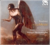 Bruckner: Messe F-moll No.3 / Philippe Herreweghe(cond), Champs-Elysees Orchestra, RIAS Kammerchor, Ingela Bohlin(S), Ingeborg Danz(A), etc
