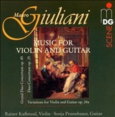 Giuliani: Duo Concertant, etc / Kussmaul, Prunnbauer