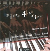 French Piano Works for 2 Pianos - Faure, Ravel, Ladmirault, Cras / Laurent Boukobza, Jean-Pierre Feray