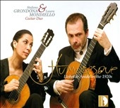LLobet: Humoresque -Trasncriptions for 2 Guitars: Albeniz, Granados, Aguirre, Lopez-Chavarri, etc / Stefano Grondona(g), Laura Mondiello(g)