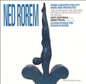 Rorem: Piano Concerto for Left Hand, etc / Graffman, Previn Rorem: Piano Concerto for Left Hand, etc / Graffman, Previn