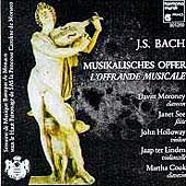 Bach: Musikalische Opfer / Moroney, See, Holloway  et al