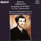 Strauss: Symphony in d, etc / Schermerhorn, Hong Kong PO