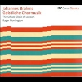 Brahms: Geistliche Chormusick