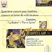 Monteclair: Oboe Concertos, etc /Vandeville, Christie, et al