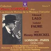 Piero Coppola Vol 7 - Lalo, Faure / Merckel, et al