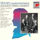 Mozart Legendary Interpretations- Budapest String Quartet