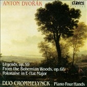 Dvorak: Works for Piano 4 hands Vol 1 / Crommelynck Duo