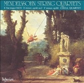 Mendelssohn: String Quartets / Coull Quartet