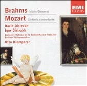 Brahms: Violin Concerto;  Mozart /Oistrakh, Klemperer, et al