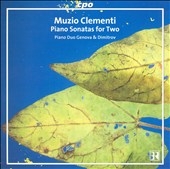 Clementi: Piano Sonatas for Two / Genova & Dimitrov Duo