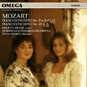 Mozart: Piano Concertos no 9 & 23 / Meyer, Brown, Norwegian