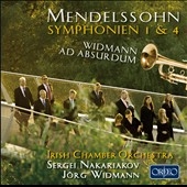 メンデルスゾーン: 交響曲第1番&第4番、ヴィトマン: トランペット小協奏曲 メンデルスゾーン: 交響曲第1番&第4番、ヴィトマン: トランペット小協奏曲