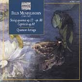 Mendelssohn: String Quartets, Capriccio / Arriaga Quartet