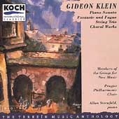 Klein: Piano Sonata, Fantasia and Fugue, String Trio