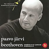 Beethoven: Symphonies No.6 Op.68 "Pastoral", No.2 Op.36 / Paavo Jarvi, Deutsche Kammerphilharmonie Bremen
