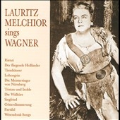 Lebendige Vergangenheit: Lauritz Melchior sings Wagner Lebendige Vergangenheit: Lauritz Melchior sings Wagner
