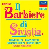 CD　ロッシーニ:セビリャの理髪師/マリナー,バルツァ,アレン,他