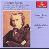 Brahms: Violin Sonata No.2 Op.100 (for Viola), Viola Sonatas No.1 Op.120-1, No.2 Op.120-2