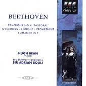 Beethoven: Symphony no. 6, Overtures, etc / Bean, Boult, BBC