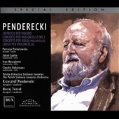 Penderecki: Capriccio per violino; Concerto per violoncello No. 1; Concerto per viola (violoncello); Largo per violoncello